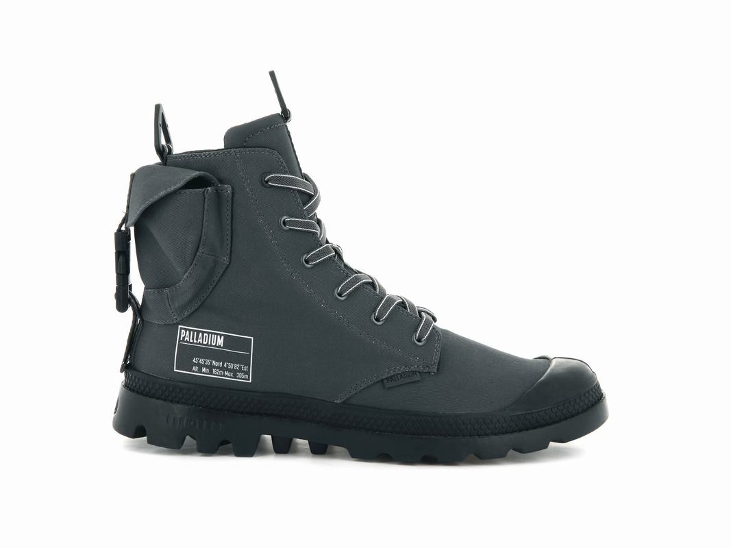 Palladium Pampa Lite Packin Damen Stiefel DunkelGrau ||531402-VZI||